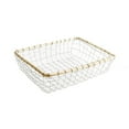 thumbnail image 1 of DOMELAY Chicken Egg Storage Basket Wire Woven Basket Egg Basket Kitchen Fruit Basket 36x26x10cm, 1 of 9