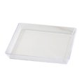 thumbnail image 1 of DOMELAY Fruit Plate Display Dish Multiuse Kitchen Tray Decorative Tray Candy Dish Holder Square, 1 of 9