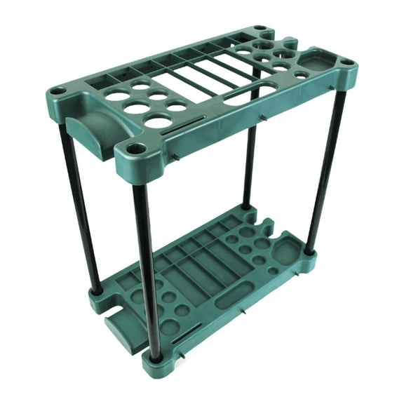 DOMELAY Garden Tool Organizer Easy to Use Utility Rack for Outdoor Hand Tools Brooms