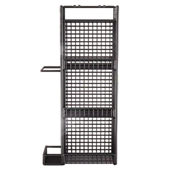 DOMELAY Hanging Kitchen Basket Wall Mount Iron 3 Layer for Potato Vegetables Produce 3 grid onion rack