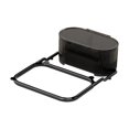 thumbnail image 1 of DOMELAY Hanging Sink Drain Basket, Corner Sink Strainer Basket Holder, Kitchen Sink Food Black, 1 of 7