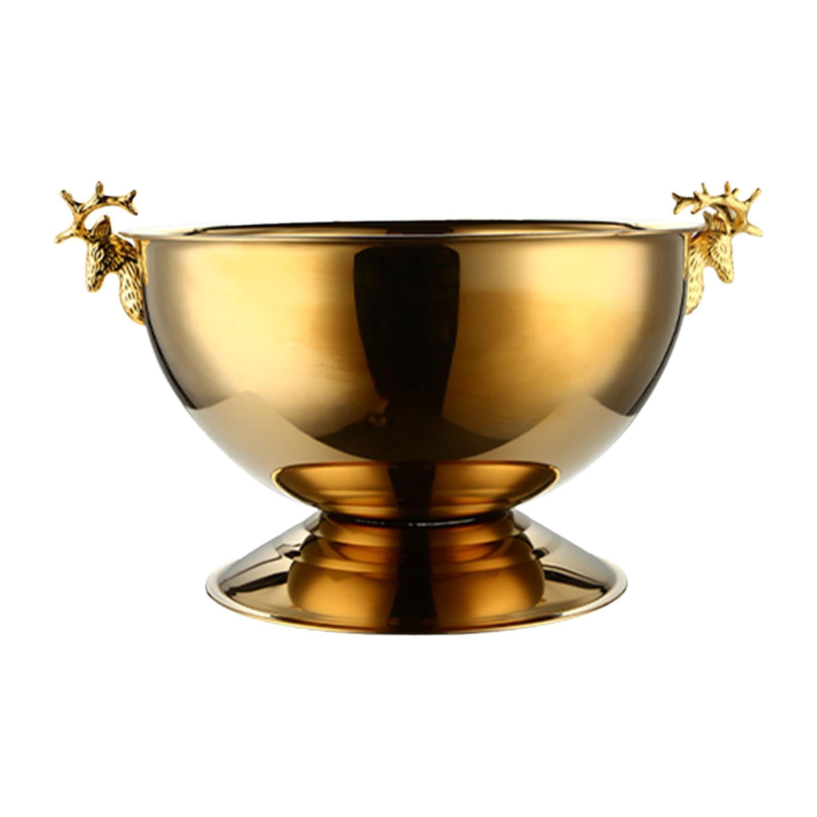 DOMELAY Ice Bucket 14L Champagne Chiller Drinks Ice Tub for Outdoor