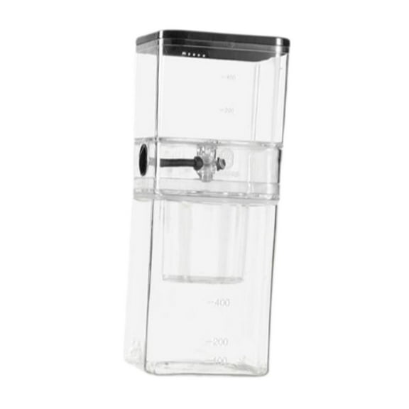 DOMELAY Ice Drip Coffee Maker Coffee Accessories Cold Brew Maker for Home Office Bar White