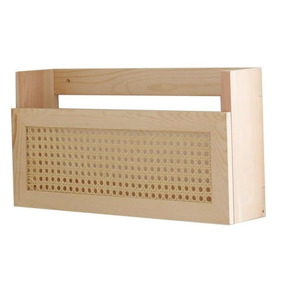 DOMELAY Newspapers Holder Mail Router Storage Box for Coffee Shop Living Room Office