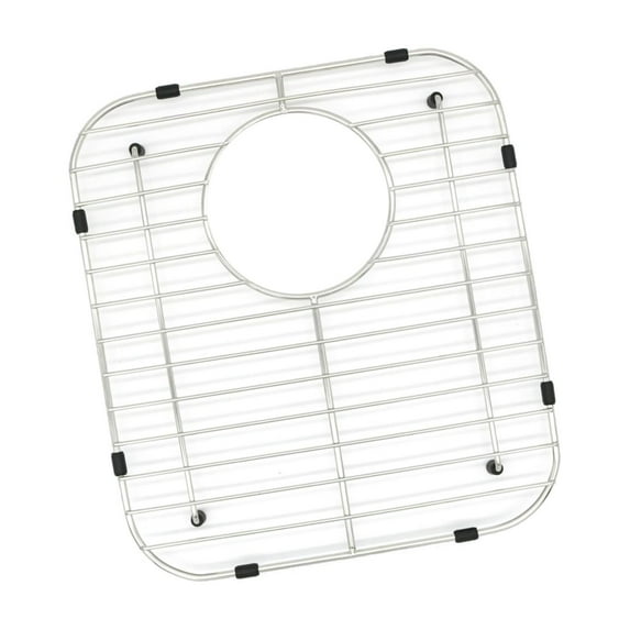 DOMELAY Sink Protector Grid Kitchen Sink Rack Heavy-duty Non-slip Protective Sink Grid Sink Drain Rack for Drying Domestic Defrosting 300x335mm
