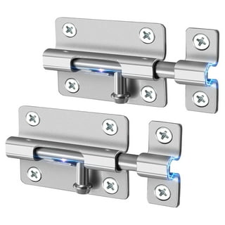 304 Stainless Steel Door Barrel Bolt Latch for Home Security,Safety Guard  Bolts Action Hardware Fittings Door Sliding Bolt Lock 3