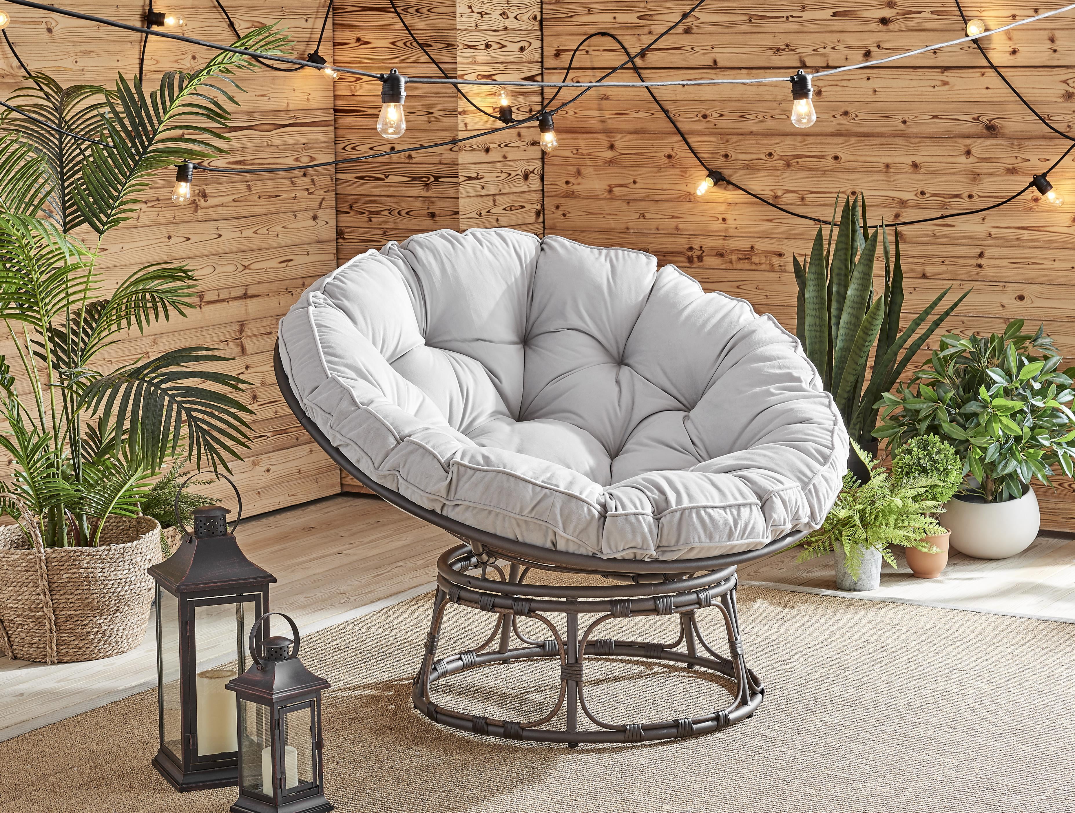Better Homes Swivel Papasan Chair Walmart DOMETOUR Papasan Chair