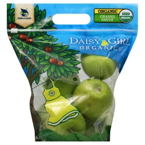 Daisy Organic Granny Smith Apples 2lb Bag - Fresh Tart Flavor