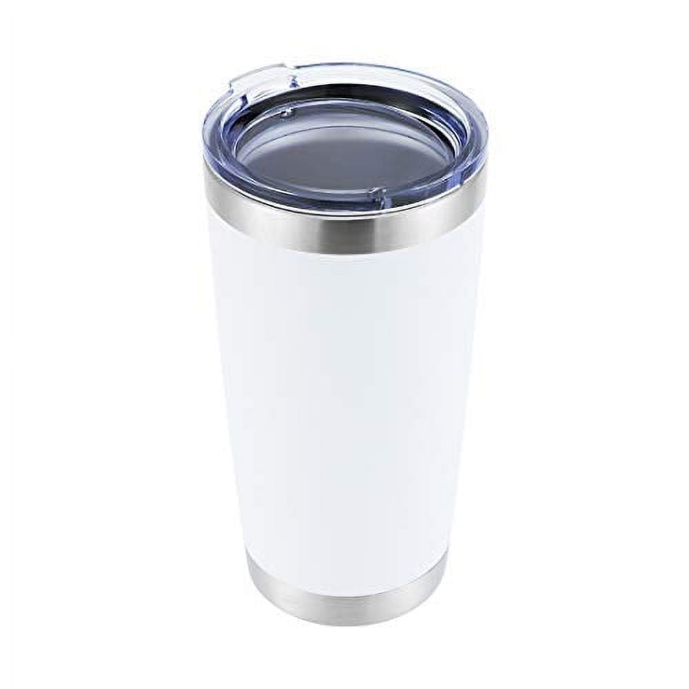 DOMICARE 20oz Stainless Steel Tumbler Bulk with Lid, Double Wall