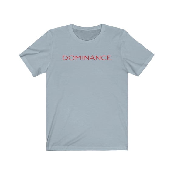 DOMINANCE Jersey Short Sleeve Statement Tee