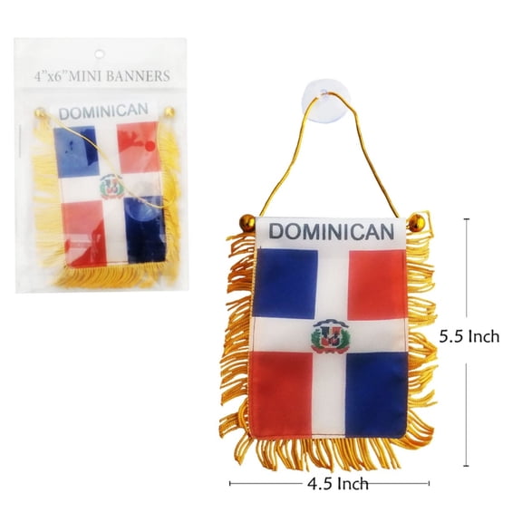 DOMINICAN MINI BANNER 4X6"