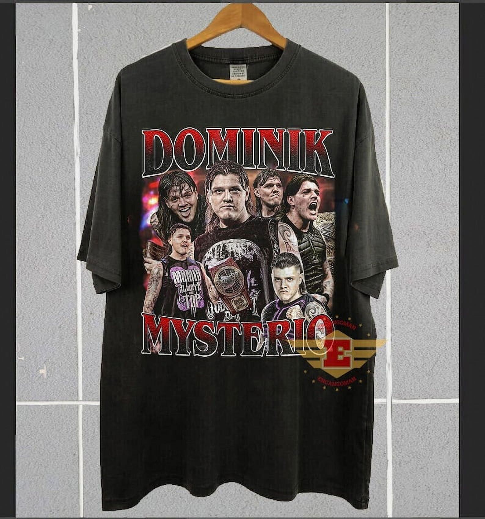 DOMINIK MYSTERIO Vintage, Dominik Mysterio Homage Actor, Dominik