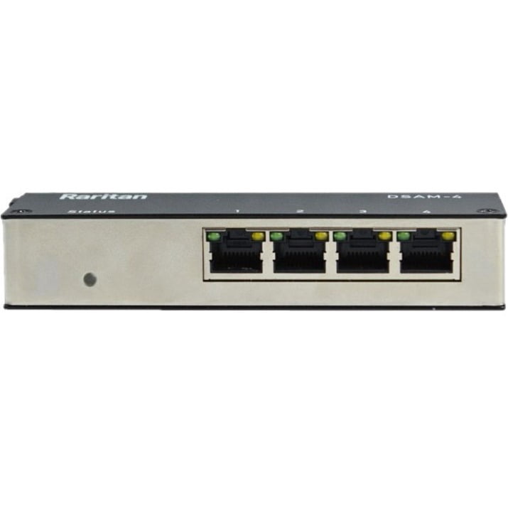 Paritan Rack Device Raritan Dominion DSAM-4 Device Server - Twisted Pair x USB - 4 x Serial ...