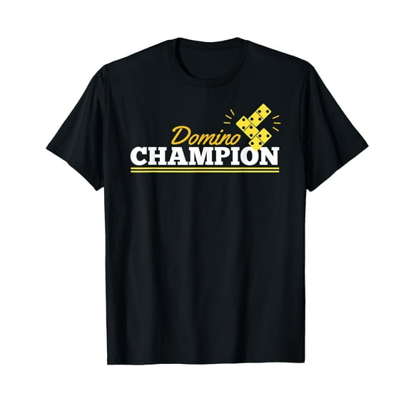 DOMINO CHAMPION Dominoes shirt for men women & kids Trophy T-Shirt