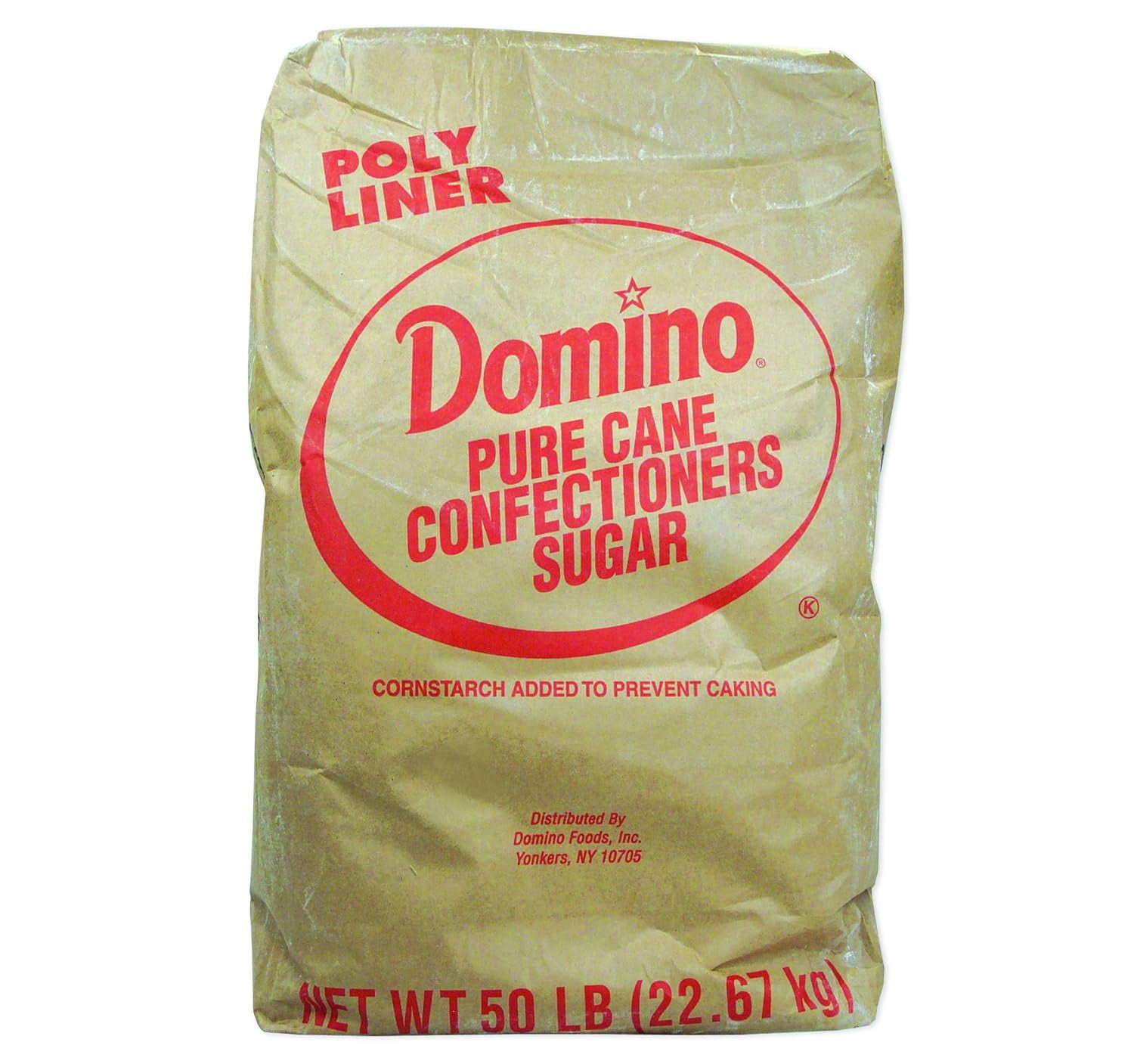 DOMINO SUGAR Powdered Sugar 50 lb Ordering Only, 1 LB