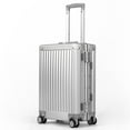 DOMINOX Aluminum Hard Shell CarryOn Luggage, Scratch Resistant