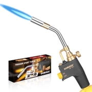 Propane Torch Head, High Intensity Torch Head Trigger Start Gas Torch, Soldering Torch for Propane, MAP and MAPP
