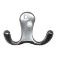 thumbnail image 1 of Don-Jo Manufacturing 302-625 Bright Chrome Side by Side Double Coat Hook - Bright Chrome, 1 of 4