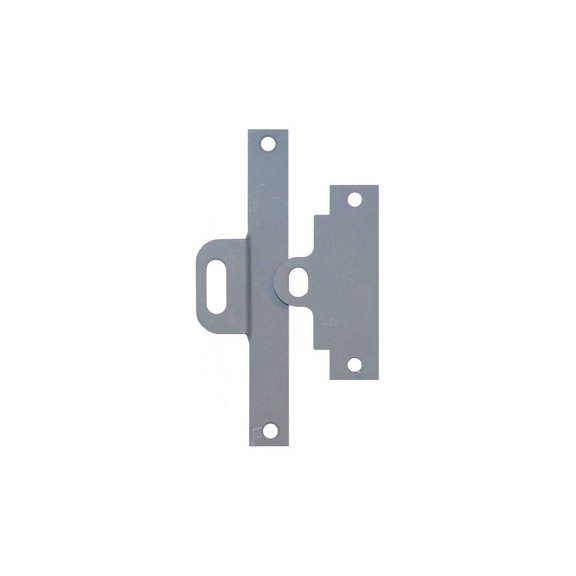 Don Jo TL-2 Temporary Lock Latch and Strike Combo Prime Coat Finish