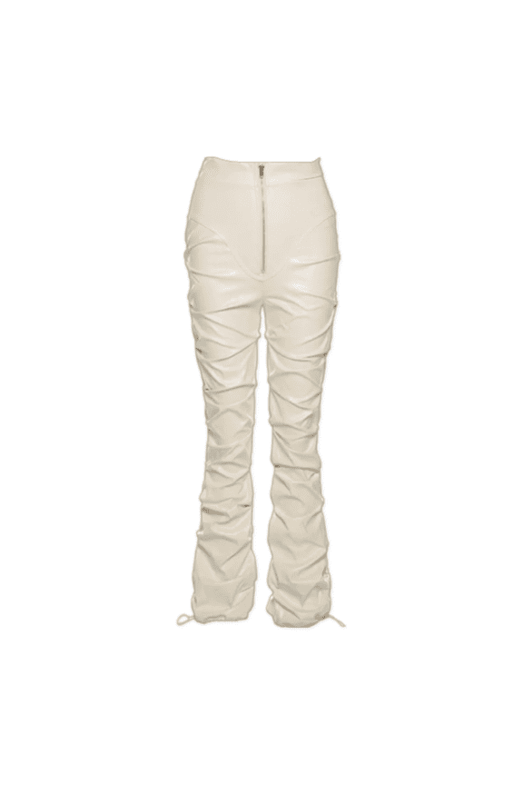 "DON'T CRASH'' Leather Bottoms