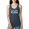 thumbnail image 1 of DON'T HATE MEDITATE Racerback Tank, 1 of 1