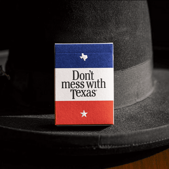 DON'T MESS WITH TEXAS PLAYING CARDS by Fulton