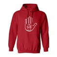 thumbnail image 1 of DON'T TALK TO ME Adult Hooded Sweatshirt, 1 of 3
