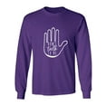 thumbnail image 1 of DON'T TALK TO ME Adult Long Sleeve T-shirt, 1 of 3