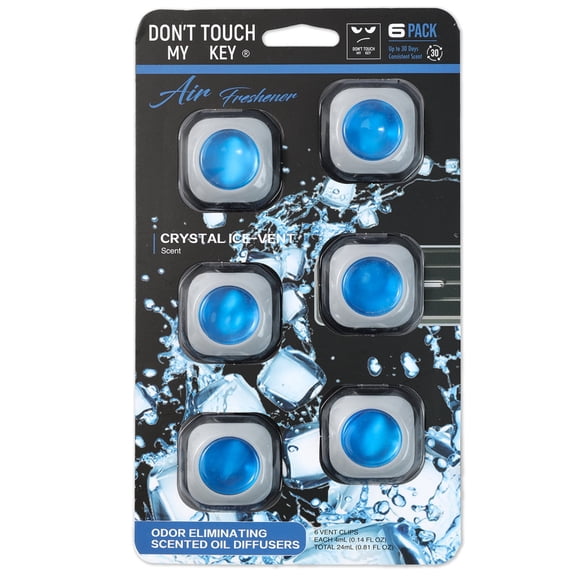 DON'T TOUCH MY KEY 6X Outlet Aromatherapy Essential Oil Diffuser Air Vent Freshener 24ml 0.81 oz