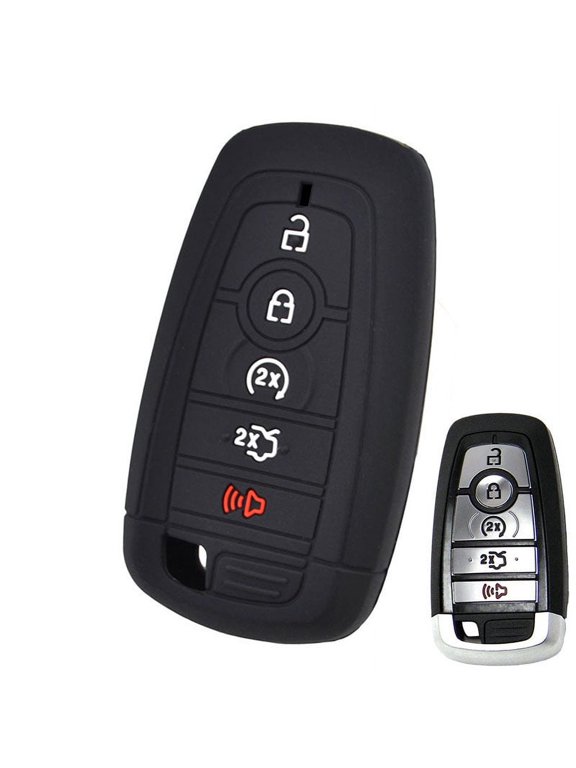 Car Key Ring Shell Cover Case Silicone for Ford F150 F350 Raptor Edge Expedition