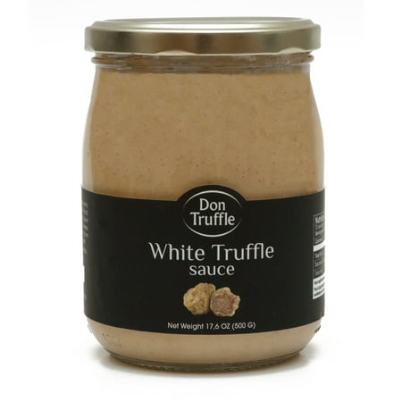 DON TRUFFLE White truffle sauce 17,6 OZ (500G)- Multi-use. High quality. All natural, NO GMO and artificial additives.