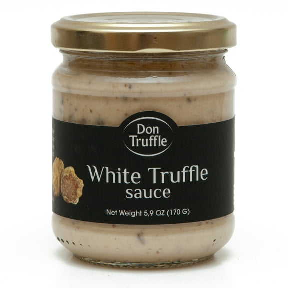 DON TRUFFLE White truffle sauce 5,9 OZ (170g)- Multi-use. High quality. All natural, NO GMO and artificial additives.