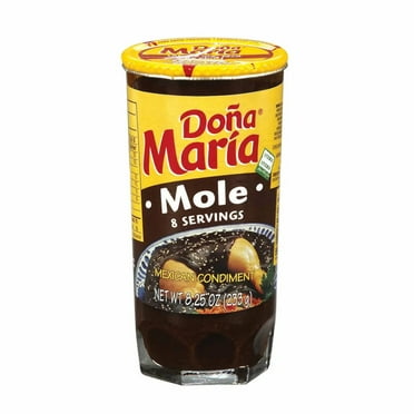 DONA MARIA Traditional Mole, Shelf Stable, 8.25 oz Regular Glass Jar