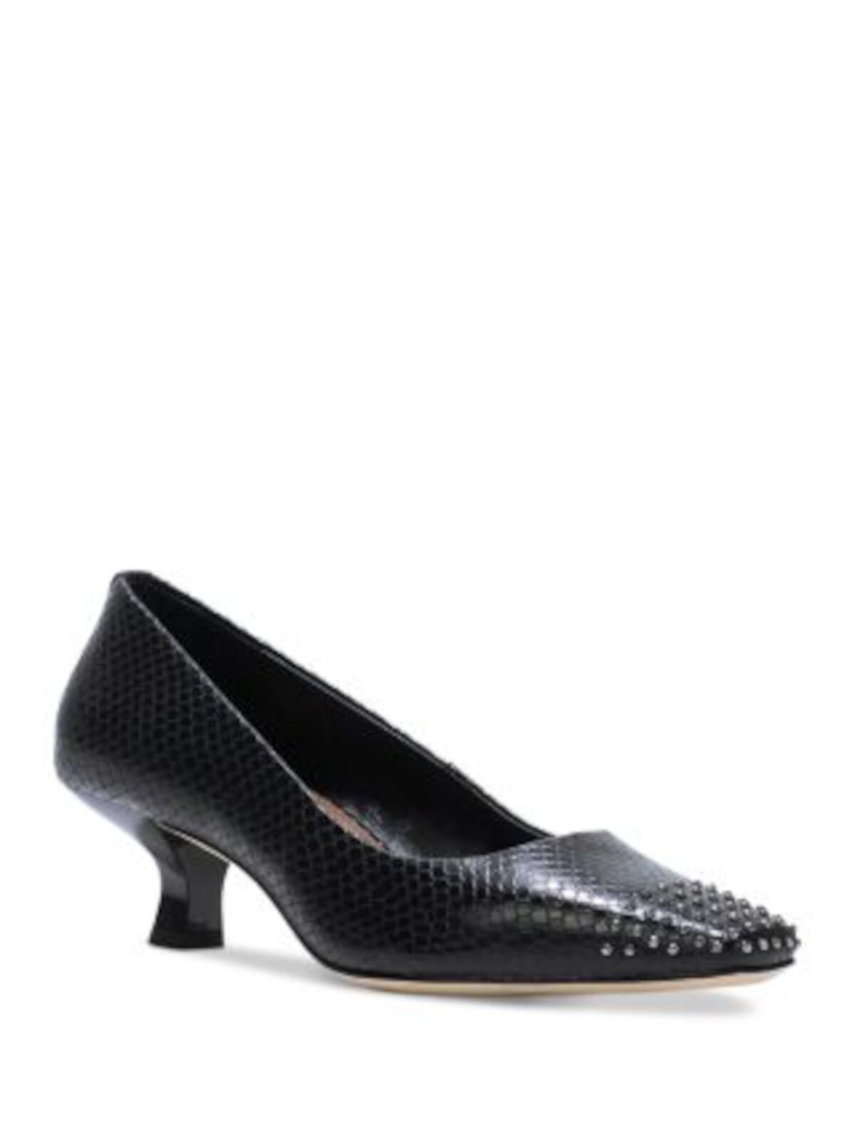 Donald J Pliner Women’s Papina Leather Ankle Bootie – Black, Size 7, Sleek Leather Pump For Dressy Outfits