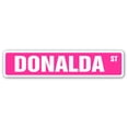 thumbnail image 1 of DONALDA Street Sign Childrens Name Room Sign | Indoor/Outdoor |  24" Wide, 1 of 5