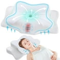 DONAMA Orthopedic Pillow for Neck Pain Relief,Cervical Contour Memory