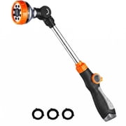 DONAMA Watering Wand - 8 Spray Patterns with Thumb Flow Control - 18.5 in
