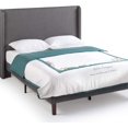 DONFU Marcus Upholstered Platform Bed Frame / Mattress Foundation