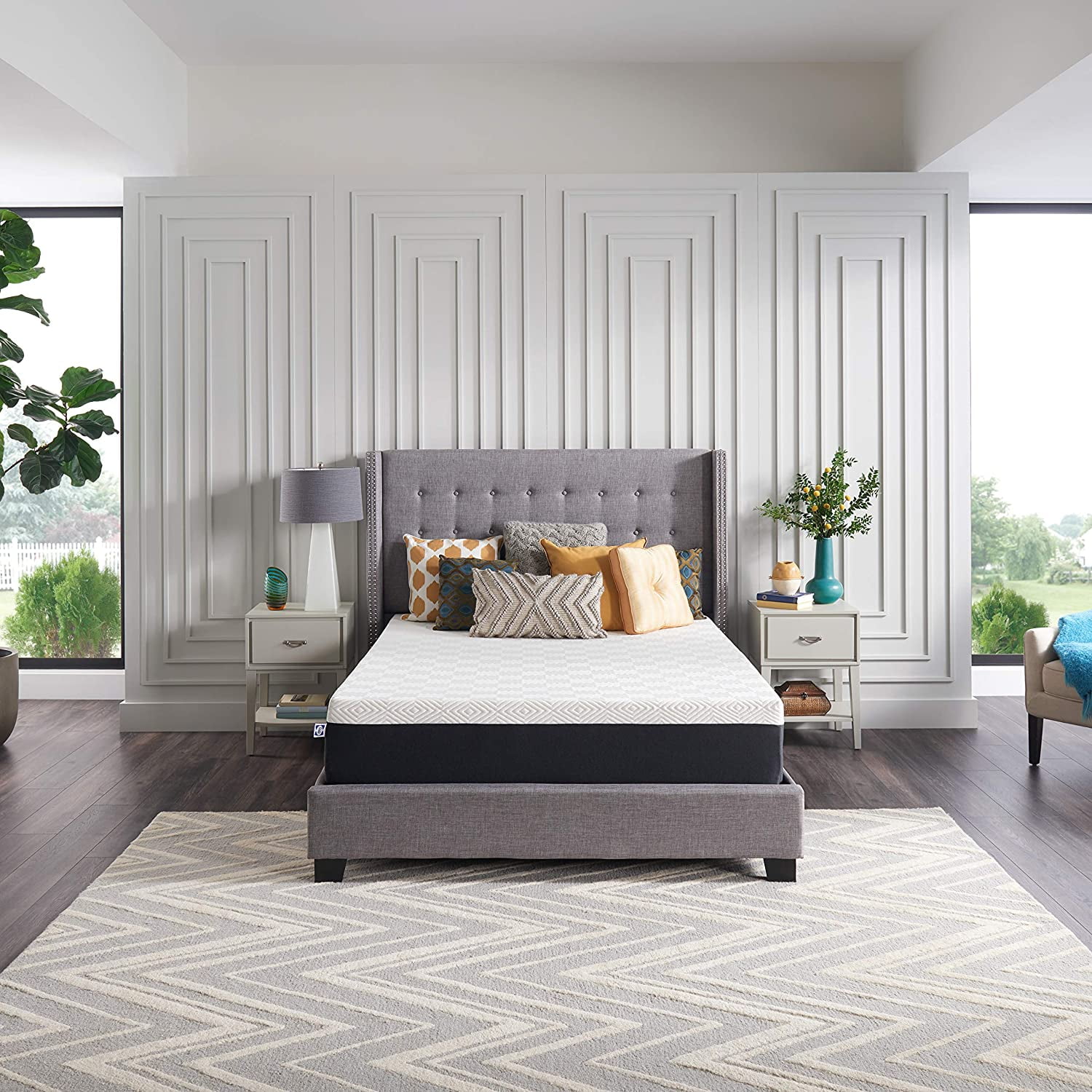 DONFU Memory Foam Bed in a Box 12 Inch, Medium Feel, Queen Size