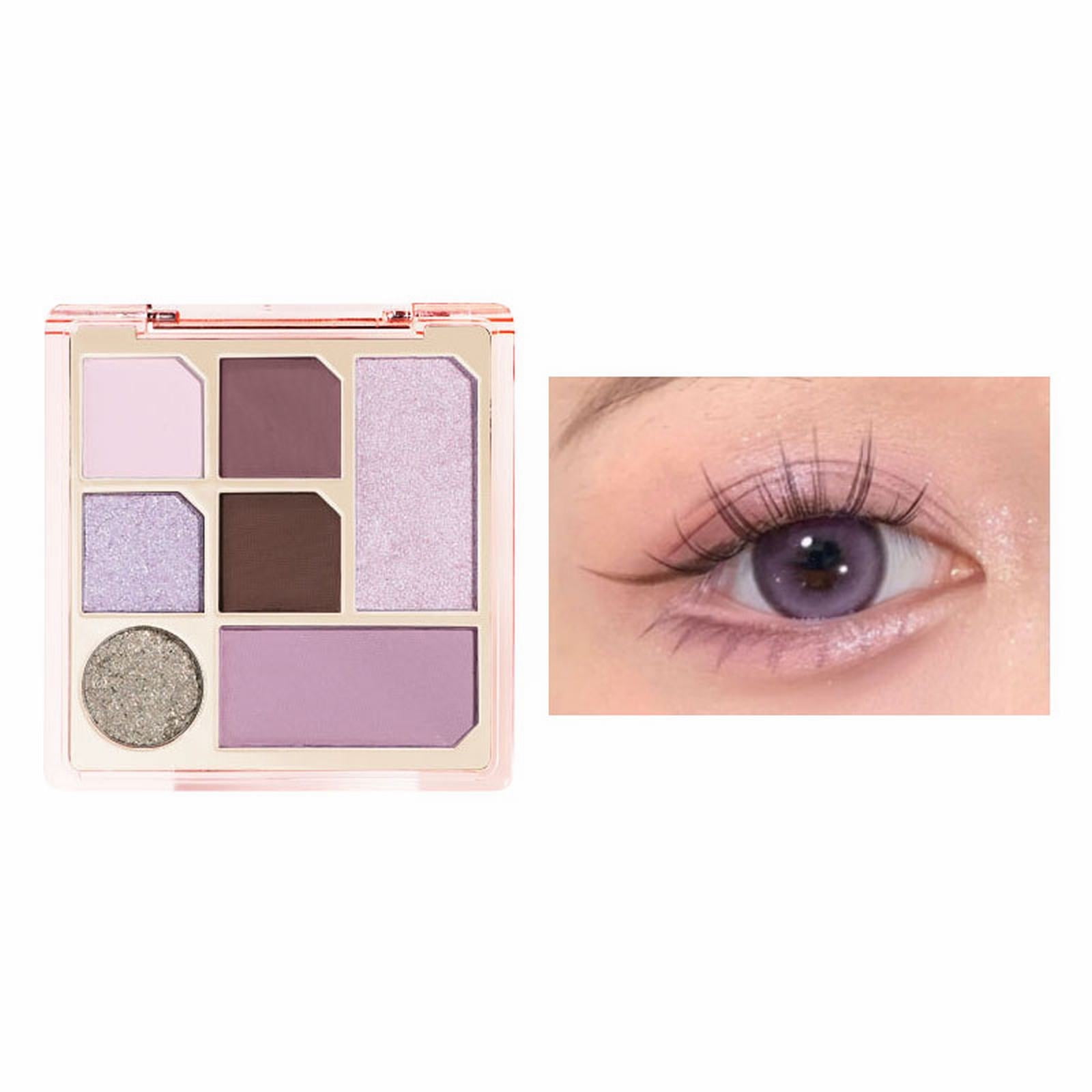 DONGGWTS Fog Garden Eye Shadow Earth Color Student Pearl Sleeping ...