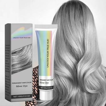 DONGGWTS Gray Hair Dye Lasting Lock Color Nourishing Extract Hair Care Trendy Hair Color Dye Platinum Blonde Hair Dye Organic Hair Color Natural Hair Dye Colors Keratina Hair Due