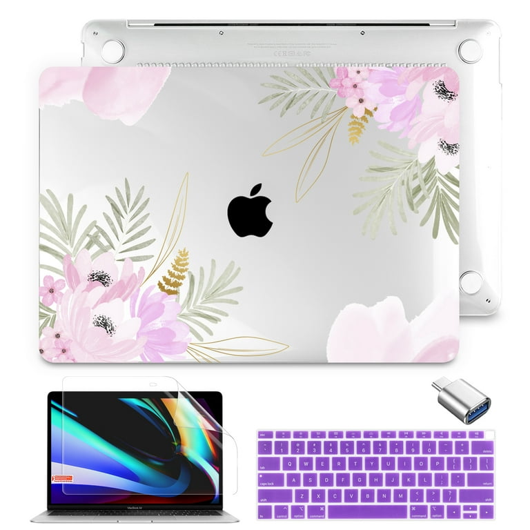 DONGKE Case For MacBook Air 13 inch M1 Chip 2021 2020 2019 2018