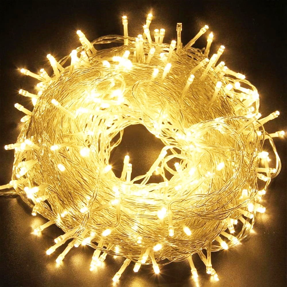 32ft Battery-Powered LED String Lights with 100 LED Lights, Waterproof  Outdoor and Indoor Fairy Lights, Patio Lights, Party Lights, Dorm Room  Essentials (Copper Wire Lights, Warm White), 2-Pack - Newhouse Lighting