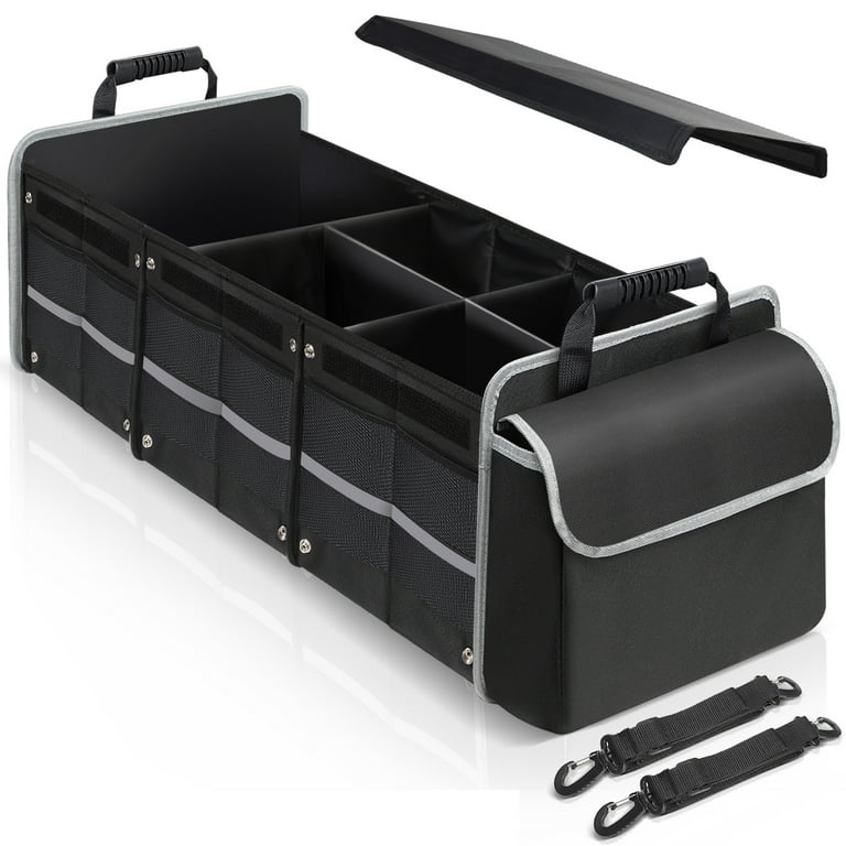 DONGPAI Large Car Trunk Organizer with Insulated Leakproof Cooler
