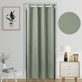 thumbnail image 1 of DONGPAI Linen Door Curtain for Doorway Privacy, Grommet Room Divider Curtain Cover Darkening Closet Curtain for Bedroom Closet Door, 1 Panel, 1 of 8