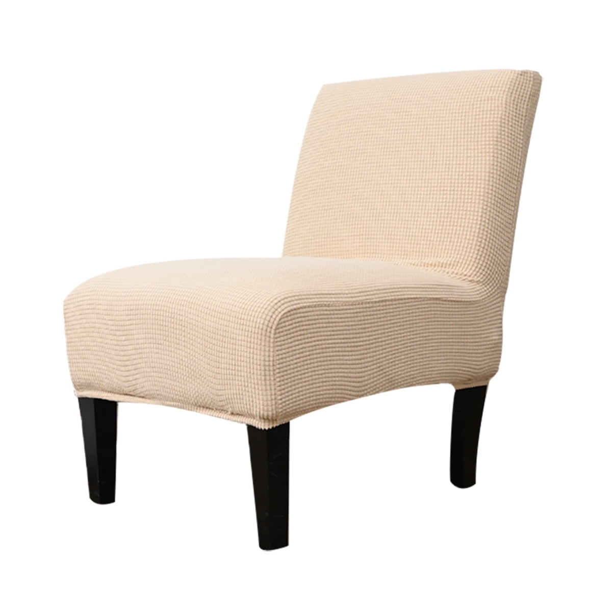 DONGPAI Modern Armless Chair Slipcover, Stretch Accent Chair Cover