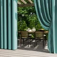 thumbnail image 1 of DONGPAI Outdoor Curtains for Patio Waterproof 52" x 96" Grommet Light Blocking Privacy Curtains Outside Curtains for Porch Gazebo Pergola, Green, 1 Panel, 1 of 6