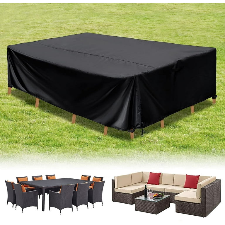 Lawn furniture best sale covers walmart