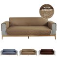 thumbnail image 1 of DONGPAI Sofa Slipcover Reversible Sofa Cover Water Resistant Couch Cover with Foam Sticks Elastic Straps Furniture Protector for Pets Kids Children Dog Cat, Camel, 1 of 9