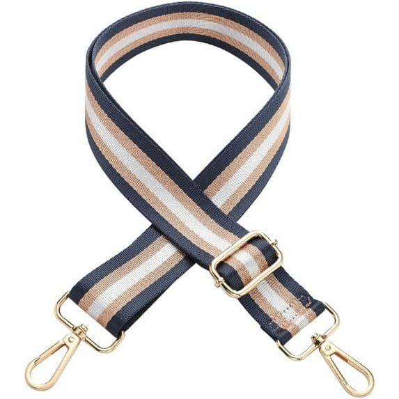 DONGTIAN Crossbody Bag Strap Shoulder Bag Strap Guitar Strap Stripes Belt Purse Straps Replacement for Tote Handbags